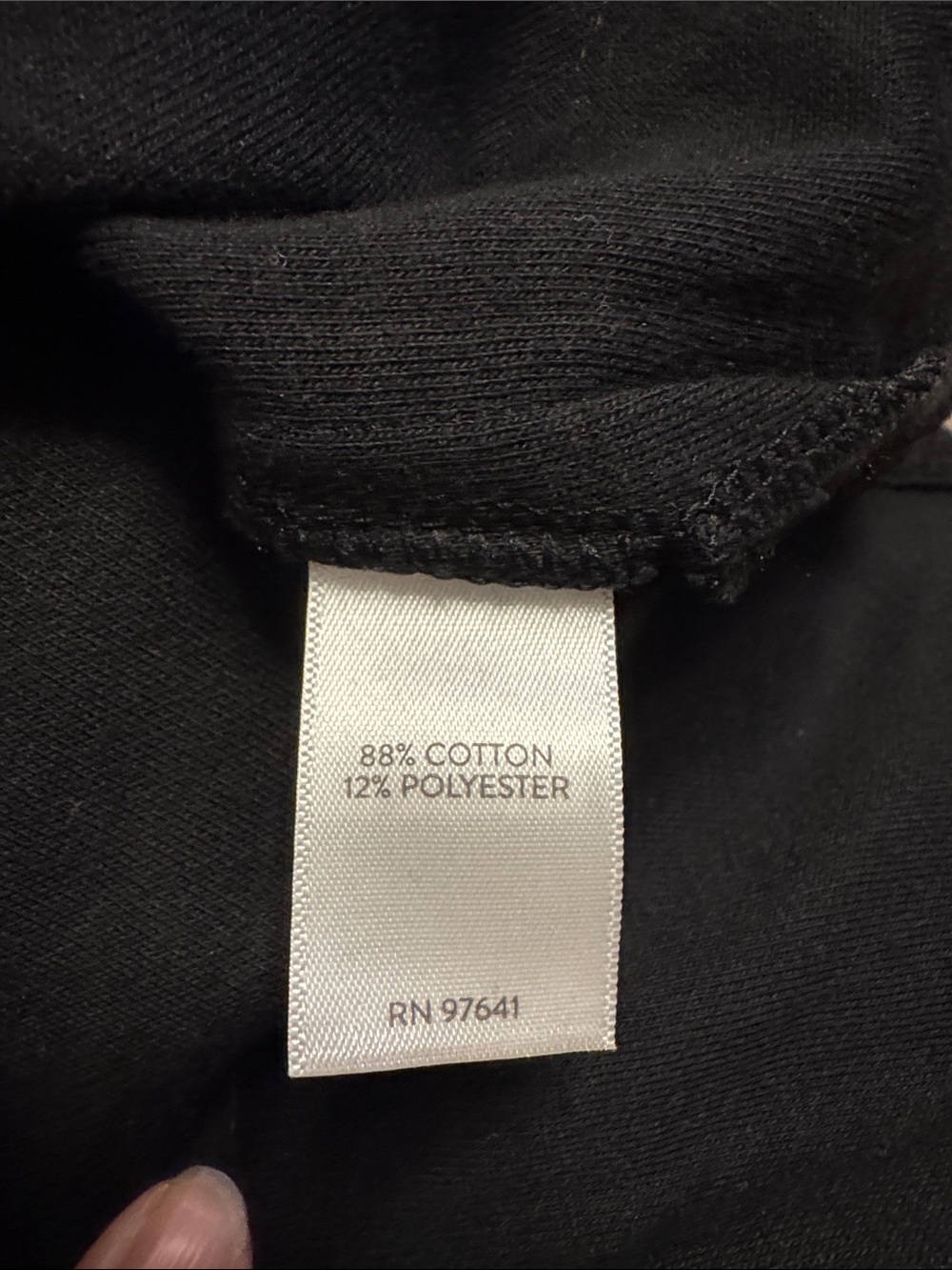 J. Jill Black Long-Sleeve Pocket Tunic - Picture 6 of 6